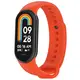 Silikonowy pasek Bizon Strap Watch Silicone do Xiaomi Smart Band 9 / 9 NFC / 8 pomarańczowy