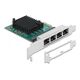 Delock DELOCK PCI Express x1 Karte 4 x RJ45 Gigabit LAN RTL8111