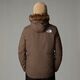 Kurtka zimowa The North Face Recycled Zaneck Jacket - smokey brown