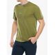 T-shirt z nadrukiem Patagonia Berm Logo Responsibili-Tee - graze green, rozmiar: S