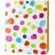 Torba Prezentowa Kropki Akwarelowe Pastelowe  32 × 26 × 10 cm