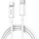 Kabel USB Vega DENMEN KABEL USB PD TYP-C - LIGHTNING 20W 3,6A WZMACNINANY BIAŁY 2M D65>