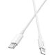 Kabel USB Vega DENMEN KABEL USB PD TYP-C - LIGHTNING 20W 3,6A WZMACNINANY BIAŁY 2M D65>