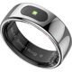 Smart RING PRO ασημί, μετρήστε το άγχος, τον καρδιακό παλμό, παρακολούθηση ύπνου, μέγεθος 12, Powerton