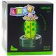 Mini Klocki Konstrukcyjne Kaktus Z Różowym Kwiatem 176 el. LEAN TOYS