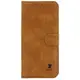 Etui z klapką Bizon Case Pocket do Xiaomi Poco X7 Pro brązowe