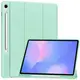 Etui z klapką Bizon Case Tab Lizard do Samsung Galaxy Tab S10 FE+ Plus miętowe