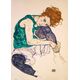 Bluebird Puzzle Puzzle 1000 Siedząca kobieta, Egon Schiele, 1917