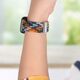 Hurtel Strap Fabric opaska do Watch 6 / 5 / 4 / 3 / 2 (40mm / 38mm) pleciony materiałowy pasek bransoletka do zegarka wielokolorowy (1)
