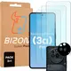 3x szkło na ekran + 1x na aparat BIZON Clear 2 Pack do Nothing Phone (3a) Pro