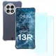 Etui + 2x szkło na ekran Bizon Case Clear Pack do OnePlus 13R przezroczyste