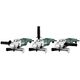 METABO.ANGLE GRINDER 230 WE 2200-230 + 2 DIAMOND DISCS CASE