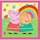 Trefl Puzzle 3w1 Świnka Peppa, Peppa i przyjaciele - łącznie 106 elementów (34873)