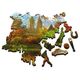 Trefl Puzzle drewniane Central Park, Manhattan 501 elementów (20216)