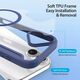 Etui Dux Ducis Skin X Pro na iPhone 17 z portfelem, kompatybilne z MagSafe – niebieskie