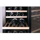 Caso | Wine cooler | WineComfort 660 Smart | Energy efficiency class G | Free standing | Height 103.5 cm | Total net capacity 178 L | Ekranas | Juodas