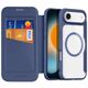 Etui Dux Ducis Skin X Pro na iPhone 17 Air z MagSafe i portfelem - niebieskie