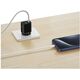 Ładowarka sieciowa 25W 1xUSB-C 1xUSB-A Fast Charging Czarna