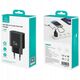 Ładowarka sieciowa 25W 1xUSB-C 1xUSB-A Fast Charging Czarna