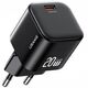 Ładowarka sieciowa 20W 1xUSB-C + kabel USB-C Biała