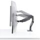 StarTech H1M1AG1-MONITOR-ARM uchwyt / stojak do monitorów 124,5 cm (49") Biurko Czarny