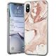 Wozinsky Wozinsky Marble żelowe etui pokrowiec marmur Xiaomi Redmi 8A różowy uniwersalny