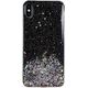 Wozinsky Wozinsky Star Glitter błyszczące etui pokrowiec z brokatem Samsung Galaxy A42 5G czarny