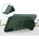Wozinsky Wozinsky Kickstand Case elastyczne silikonowe etui z podstawką iPhone 11 Pro Max żółty