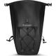 Wozinsky Wodoodporna torba rowerowa sakwa na bagażnik 25l 2w1 czarny (WBB24BK)
