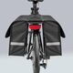 Wozinsky Wozinsky sakwa rowerowa na bagażnik podwójna 28 l czarna (WBB34BK)