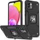 Wozinsky Wozinsky Ring Armor etui Samsung Galaxy A03 pancerny pokrowiec uchwyt magnetyczny ring czarne