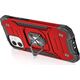 Wozinsky Wozinsky Ring Armor etui iPhone 14 Plus pancerny pokrowiec uchwyt magnetyczny ring czerwone