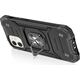 Wozinsky Wozinsky Ring Armor etui iPhone 14 Plus pancerny hybrydowy pokrowiec + magnetyczny uchwyt czarny