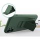 Wozinsky Wozinsky Kickstand Case elastyczne silikonowe etui z podstawką Samsung Galaxy A32 5G jasnoniebieski