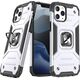Wozinsky Wozinsky Ring Armor pancerne hybrydowe etui pokrowiec + magnetyczny uchwyt iPhone 13 srebrny