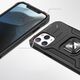 Wozinsky Wozinsky Ring Armor pancerne hybrydowe etui pokrowiec + magnetyczny uchwyt iPhone 13 srebrny