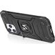 Wozinsky Wozinsky Ring Armor pancerne hybrydowe etui pokrowiec + magnetyczny uchwyt iPhone 13 srebrny