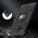 Wozinsky Wozinsky Ring Armor pancerne hybrydowe etui pokrowiec + magnetyczny uchwyt Samsung Galaxy A42 5G różowy