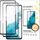 Wozinsky Wozinsky zestaw 2x super wytrzymałe szkło hartowane Full Glue na cały ekran z ramką Case Friendly Samsung Galaxy A33 5G czarny