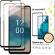 Wozinsky Wozinsky Full Glue Tempered Glass 2x szkło hartowane do Nokia G22 9H na cały ekran z czarną ramką