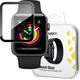 Wozinsky Wozinsky Watch Glass hybrydowe szkło do Apple Watch 3 38mm / Watch 2 38mm / Watch 1 38mm czarny