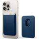 TECH-PROTECT MAGWALLET MAGSAFE UNIVERSAL MAGNETIC CARD HOLDER NAVY BLUE