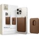 TECH-PROTECT MAGWALLET MAGSAFE UNIVERSAL MAGNETIC CARD HOLDER BROWN