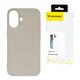 Etui Liquid Silicone Case MagSafe na Samsung Galaxy S25 Ultra - beżowe