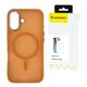 Etui Wozinsky Fashion Case MagSafe na Samsung Galaxy S25+ - pomarańczowe