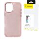 Etui Wozinsky Glitter Case na Samsung Galaxy S24 FE - różowe z brokatem