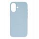 Etui Liquid Silicone Case MagSafe na Samsung Galaxy S25 - niebieskie