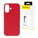 Silikonowe etui Wozinsky Silicone Case na Samsung Galaxy S24 FE - czerwone