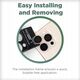 Προστατευτικά φακών Mobile Origin Easy, διαφανή - iPhone 13 Pro/13Pro Max