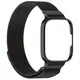 Etui z paskiem Bizon Strap + Case Watch Chain do Xiaomi Redmi Watch 3 Active czarne